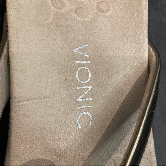 VIONIC Sz 9 Rest Bella li Pewter Colourway Slip On Comfort Slip On Small Bow - Picture 5 of 10